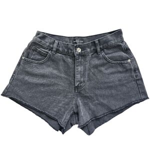 White Fox Boutique Black Denim Shorts